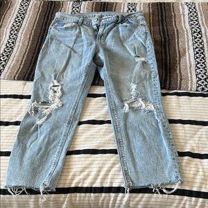 Old Navy Light Blue Boyfriend Jeans